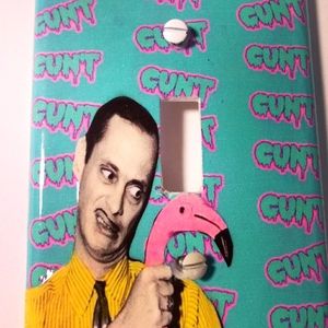 John Waters light switch cover